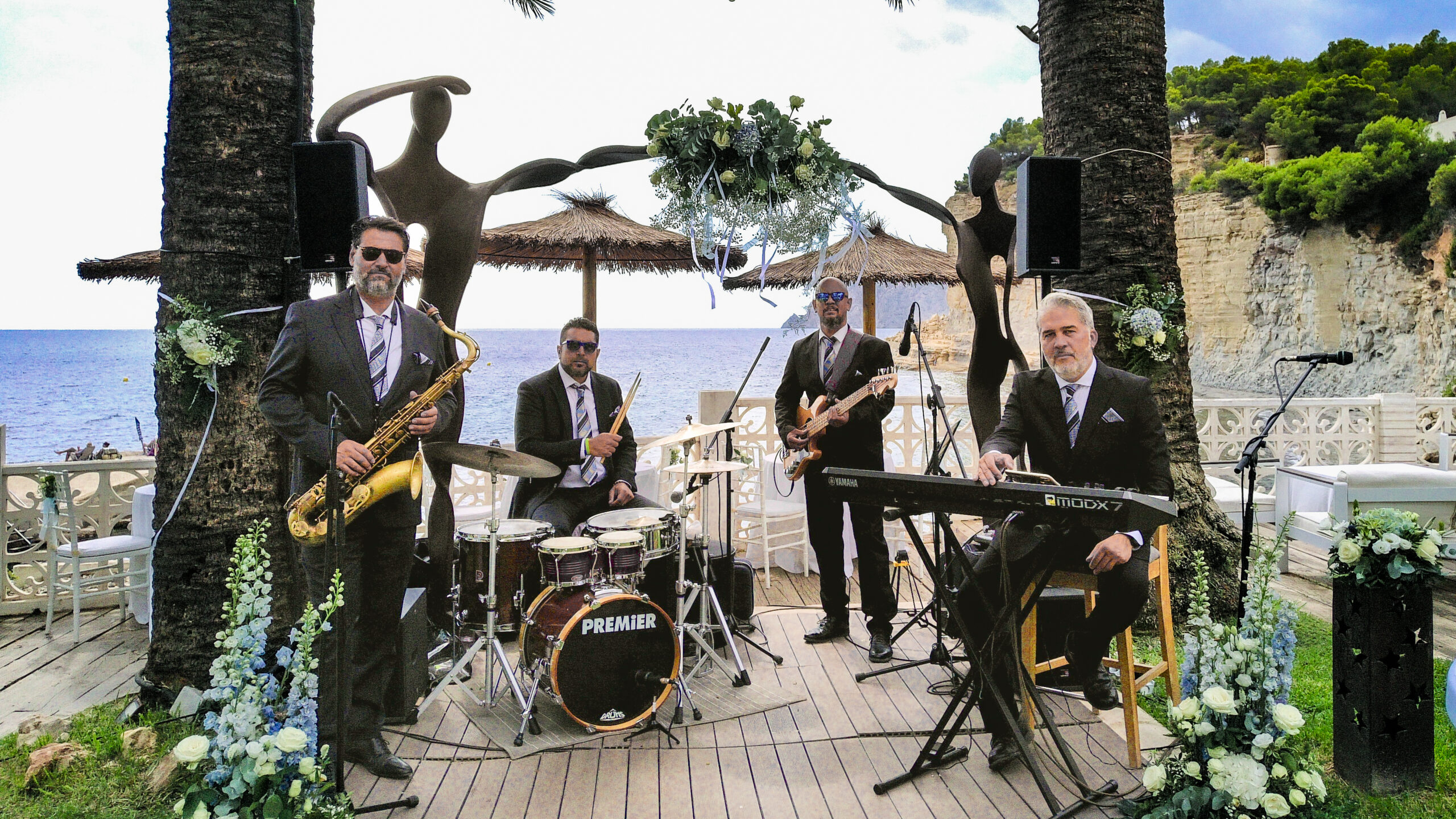 Astrum Jazz Band en una boda