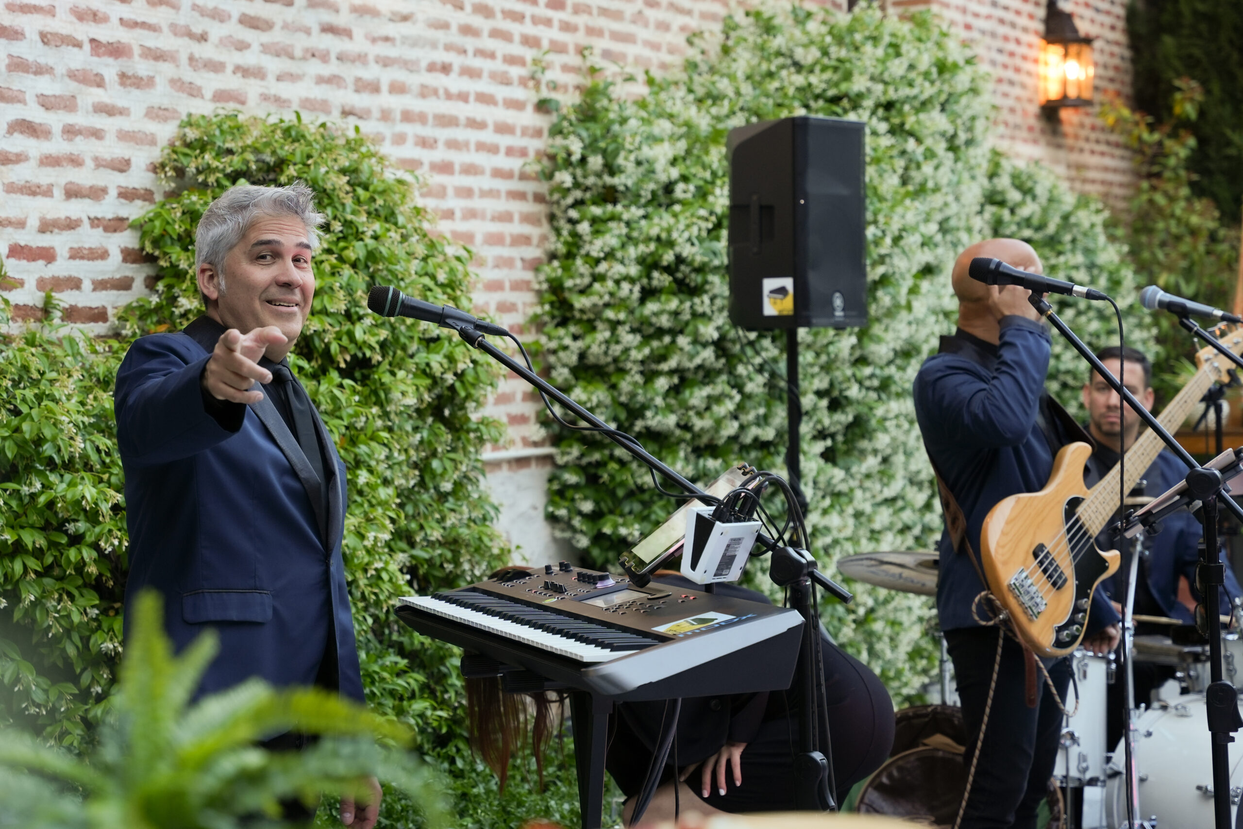 grupo de música en directo